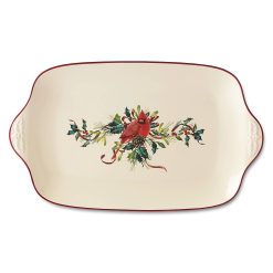 Alternative view of Lenox Westmore Winter Greetings Oversized Platter