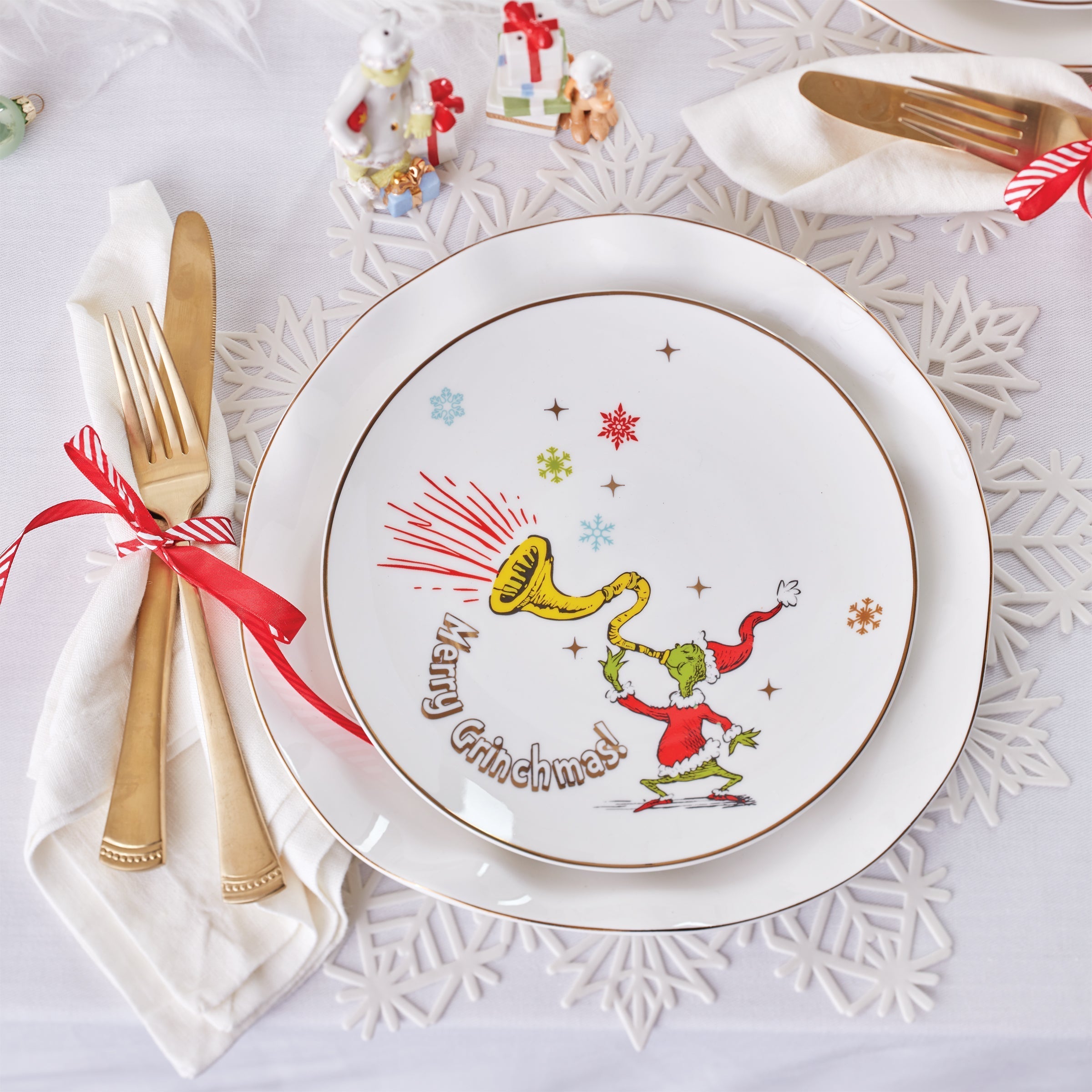 Lenox Westmore Merry Grinchmas Assorted Accent Plates, Set of 4 - Image 4