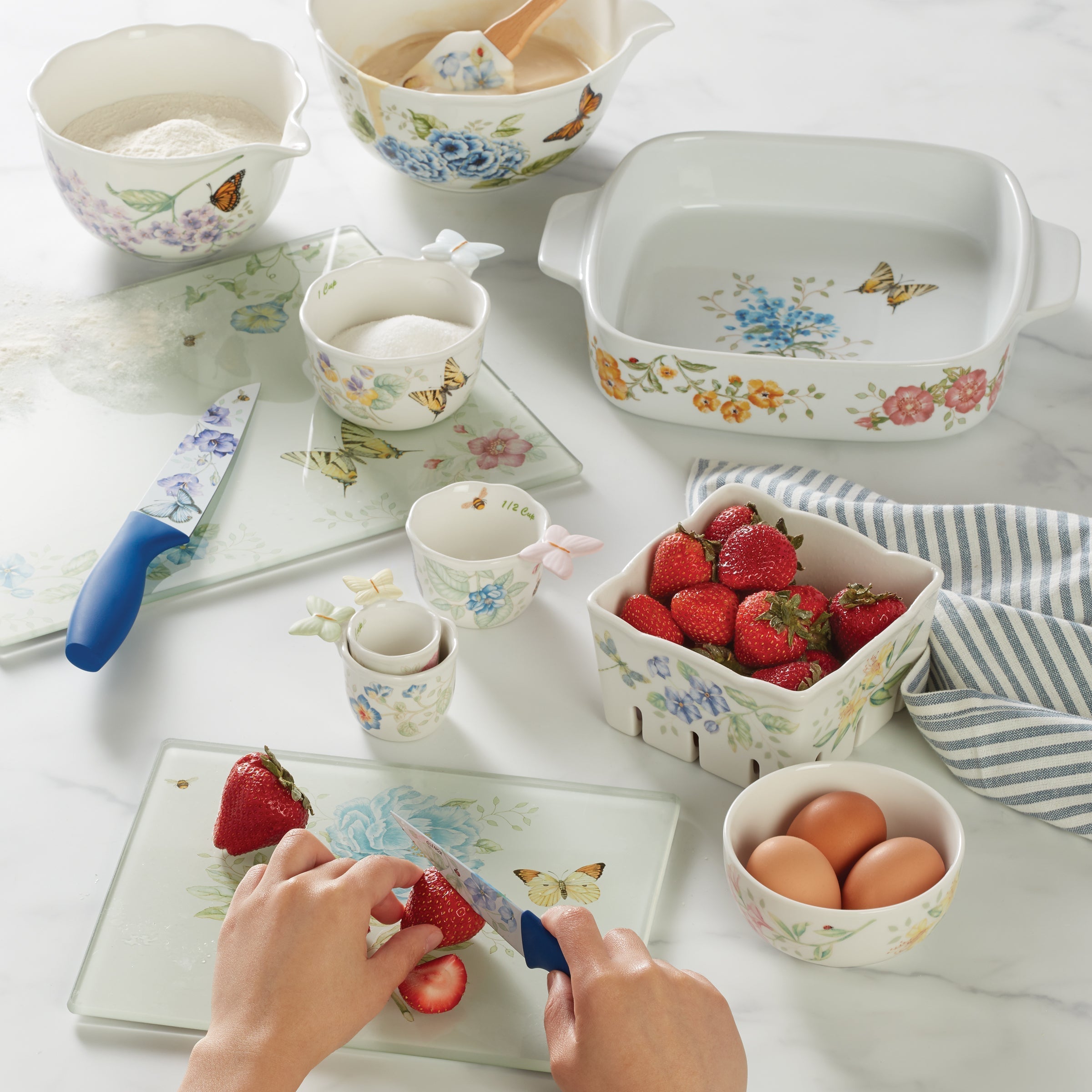 Lenox Westmore Butterfly Meadow Berry Bowl - Image 3
