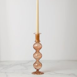 Alternative view of Lenox Westmore Nalia Amaranth Candlestick Holder