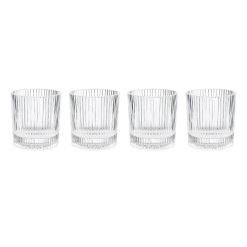 Lenox Westmore Wallingford Double Old Fashion Glasses, Set of 4