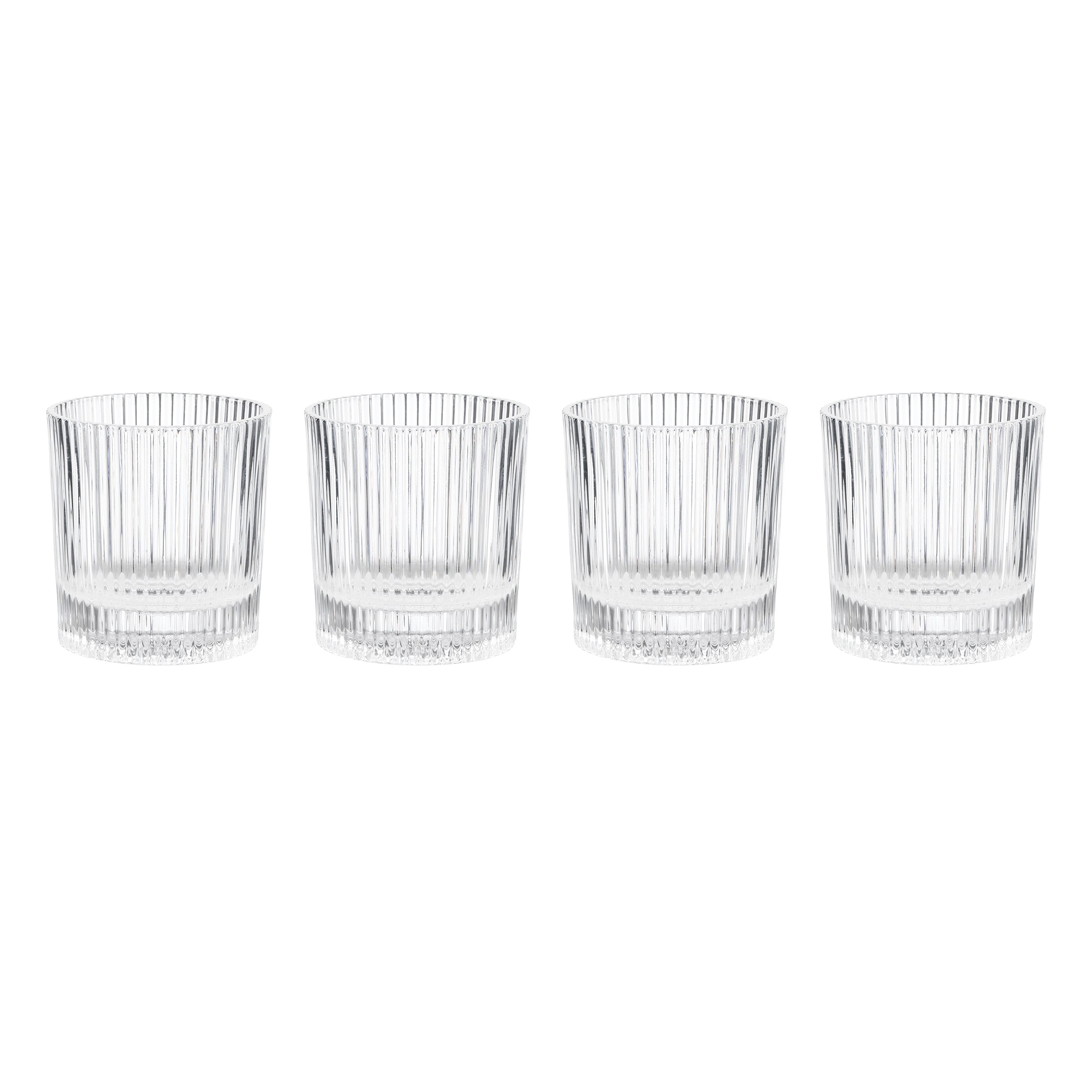 Lenox Westmore Wallingford Double Old Fashion Glasses, Set of 4
