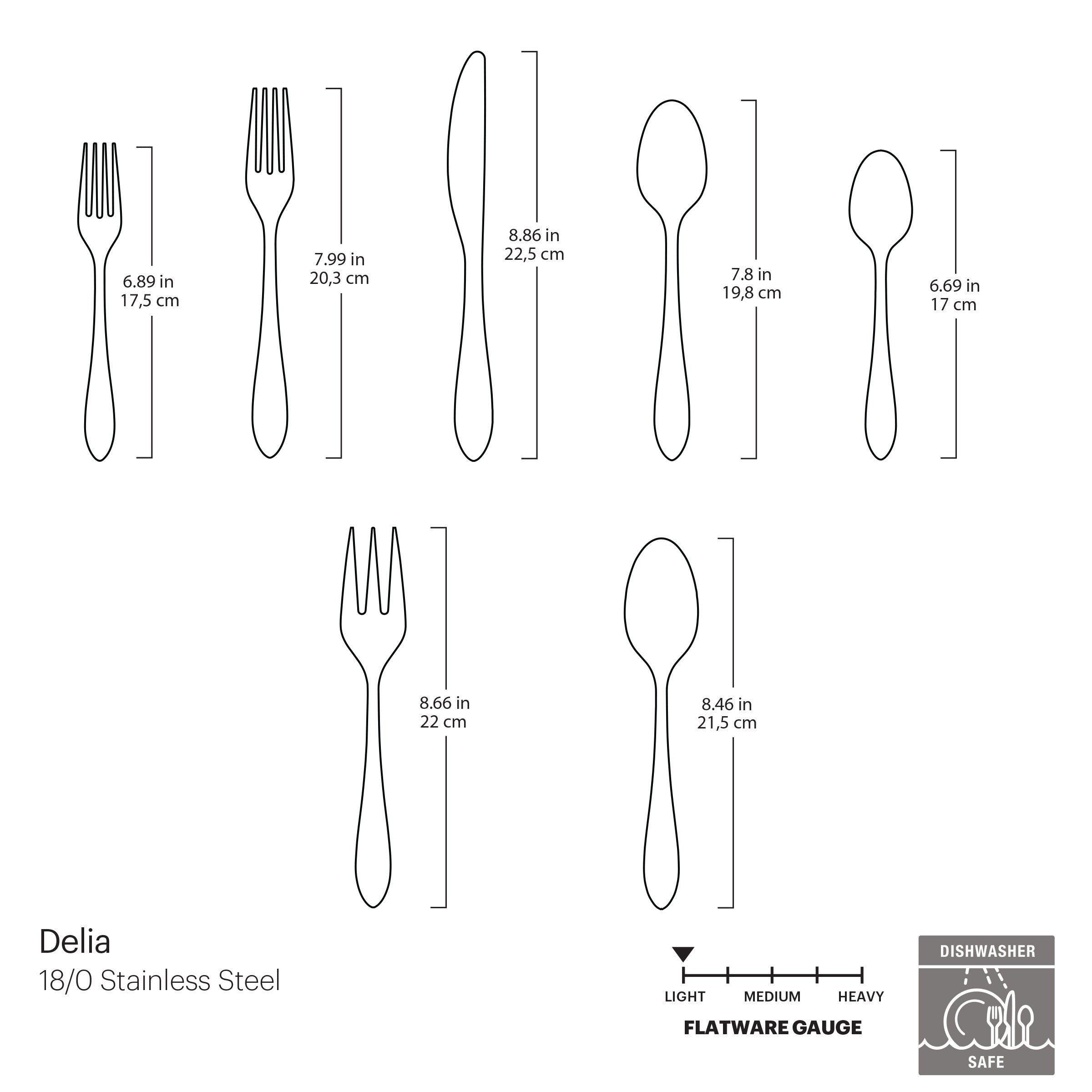Lenox Westmore Delia 72-Piece Flatware Set - Image 6