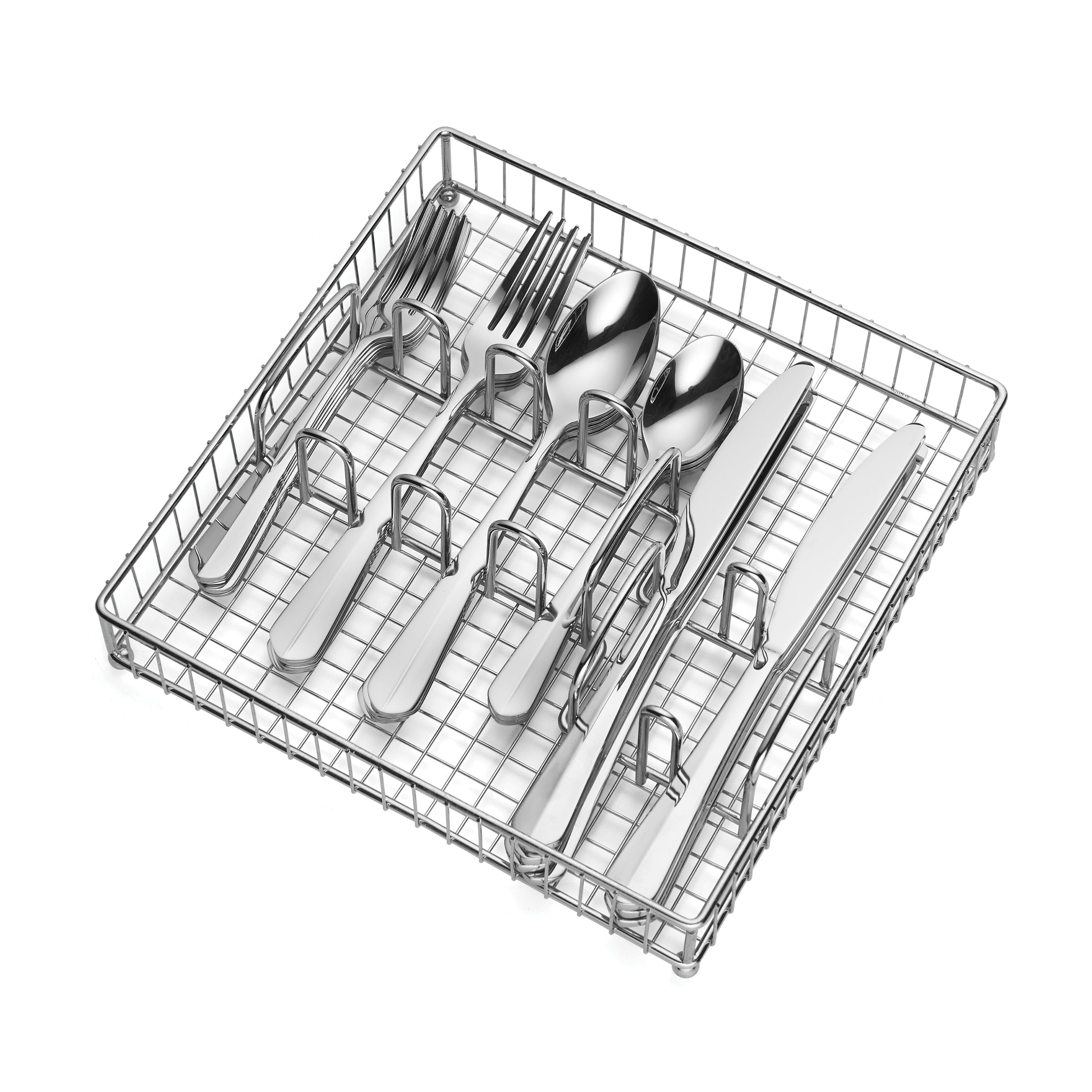 Lenox Westmore Raiden 40-Piece Flatware Set with Caddy - Image 3