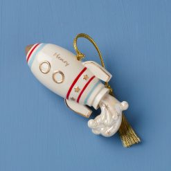 Lenox Westmore Personalized Rocket Ornament