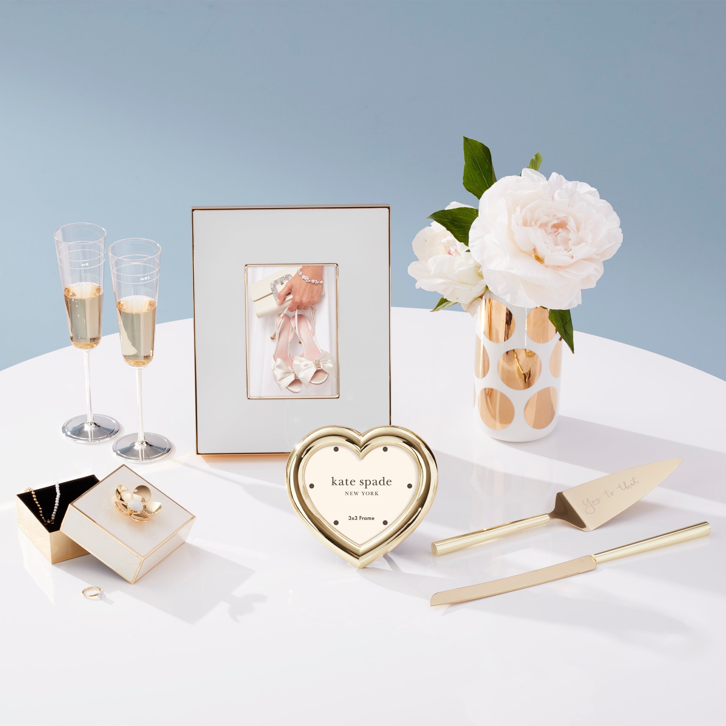Lenox Westmore Make It Pop Gold Floral Box - Image 4