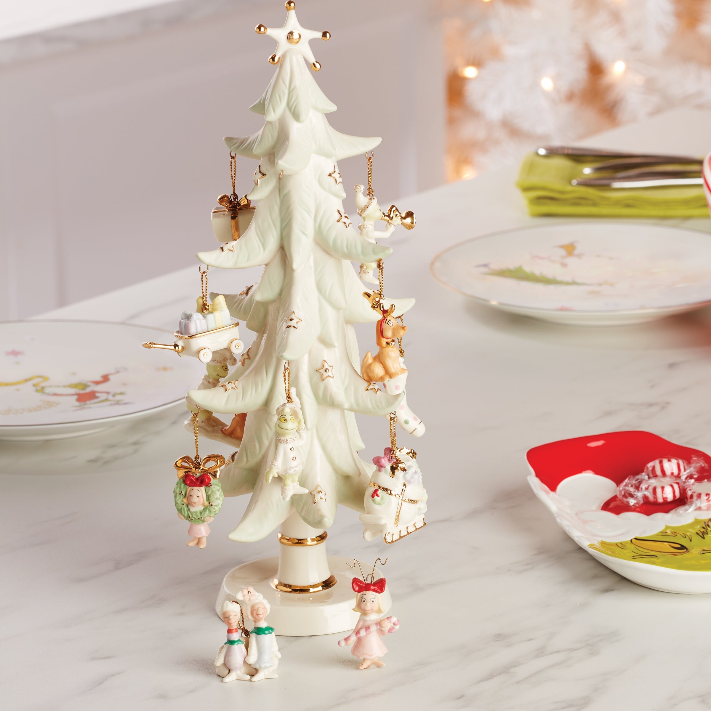 Lenox Westmore How The Grinch Stole Christmas 12-Piece Mini Ornament Set - Image 5