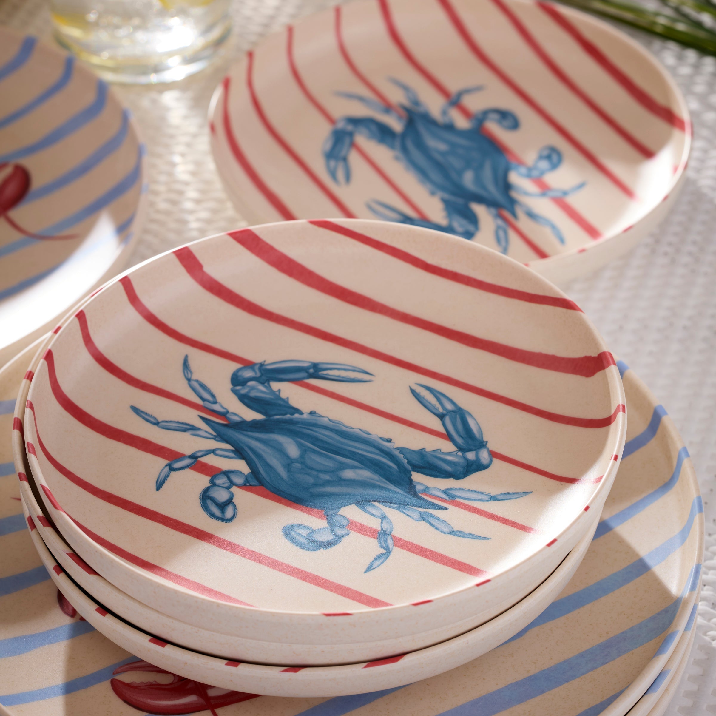 Lenox Westmore 24 Seven Melamine Wharfside 18-Piece Dinnerware Set - Image 6