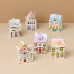 Lenox Westmore Lenox Spice Village 6-Piece Christmas Spice Jar Set