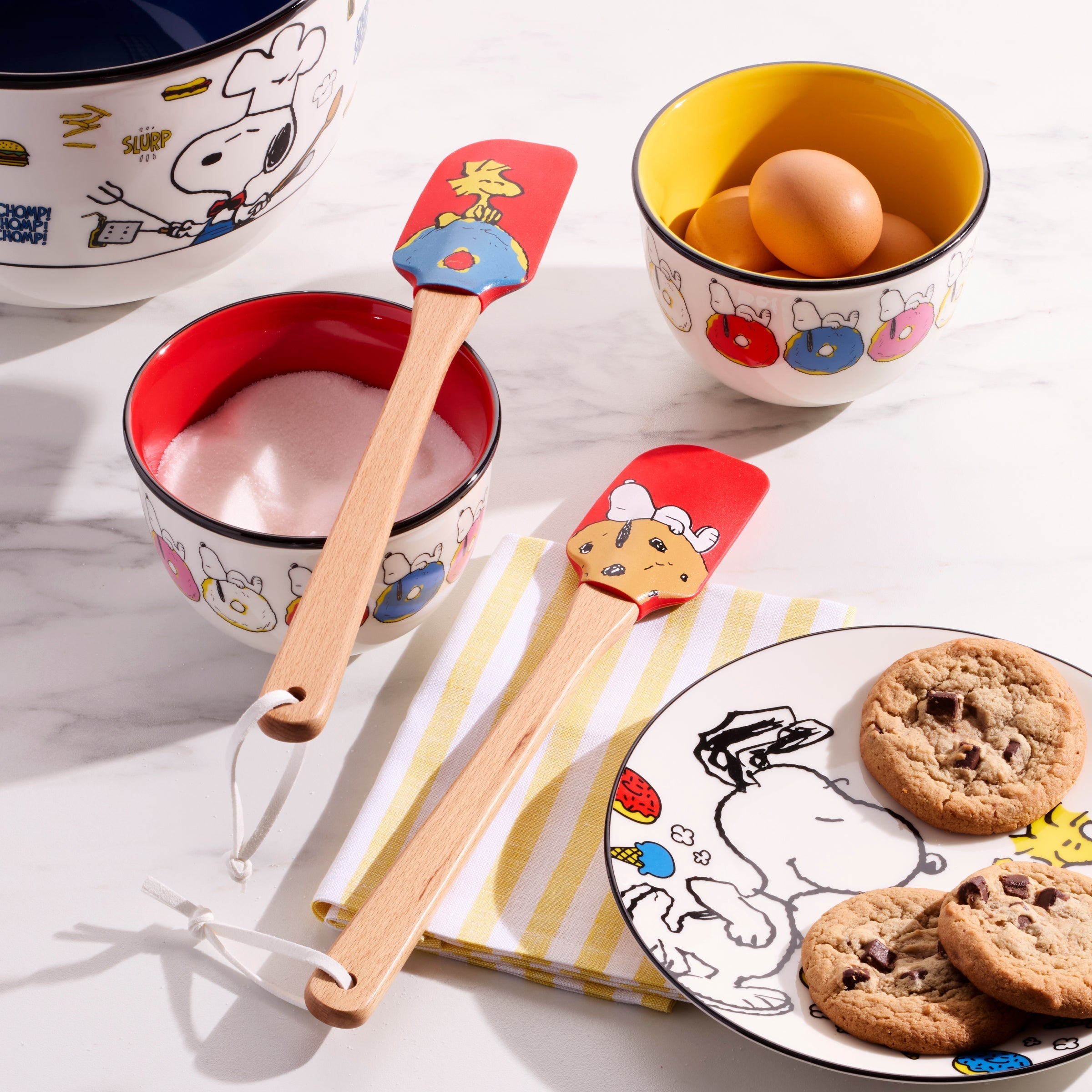 Lenox Westmore Chef Snoopy Red Spatulas, Set of 2 - Image 2