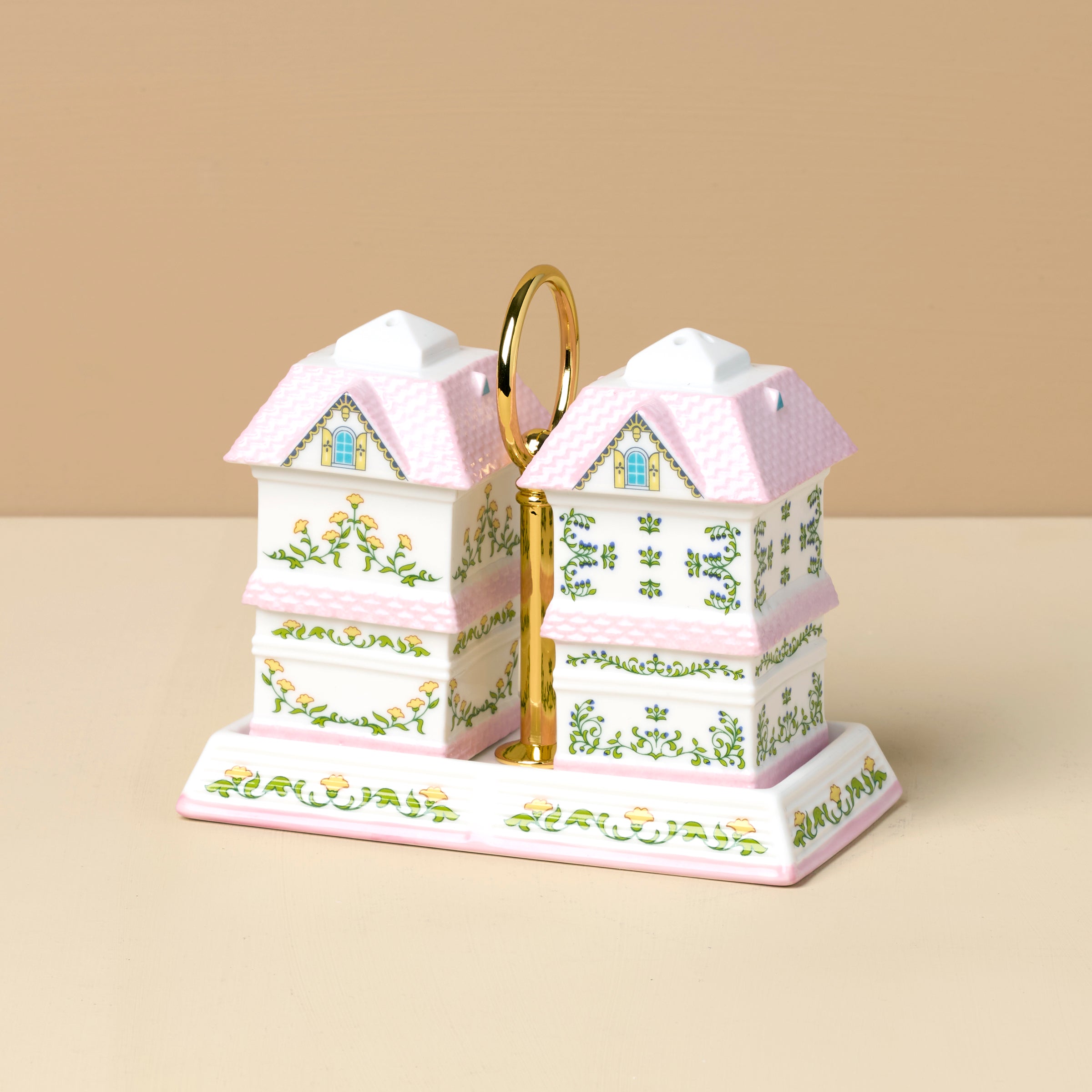 Lenox Westmore Lenox Spice Village Salt & Pepper with Tray - Image 3