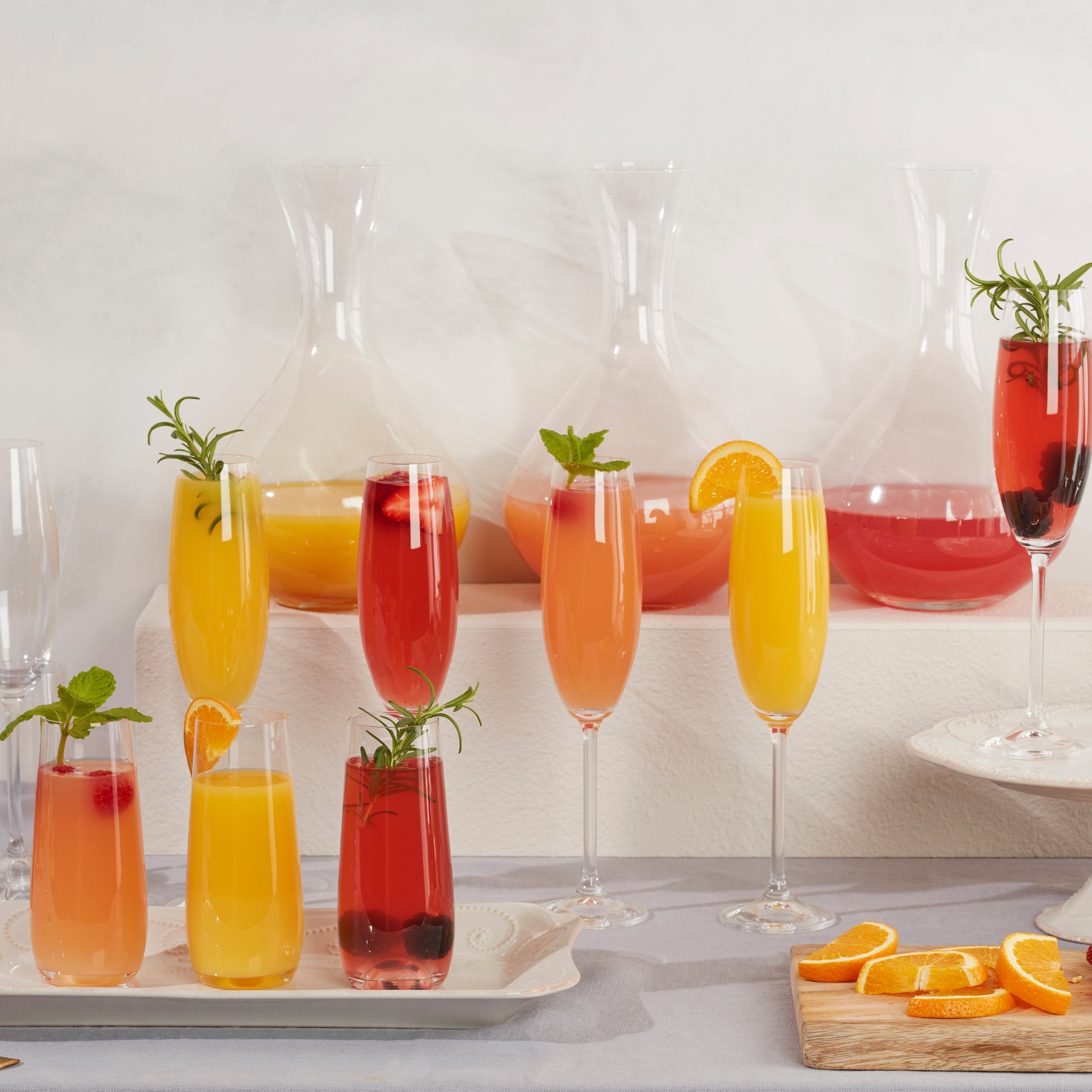 Lenox Westmore Tuscany Classics Champagne Flute Glasses, Set of 6 - Image 9