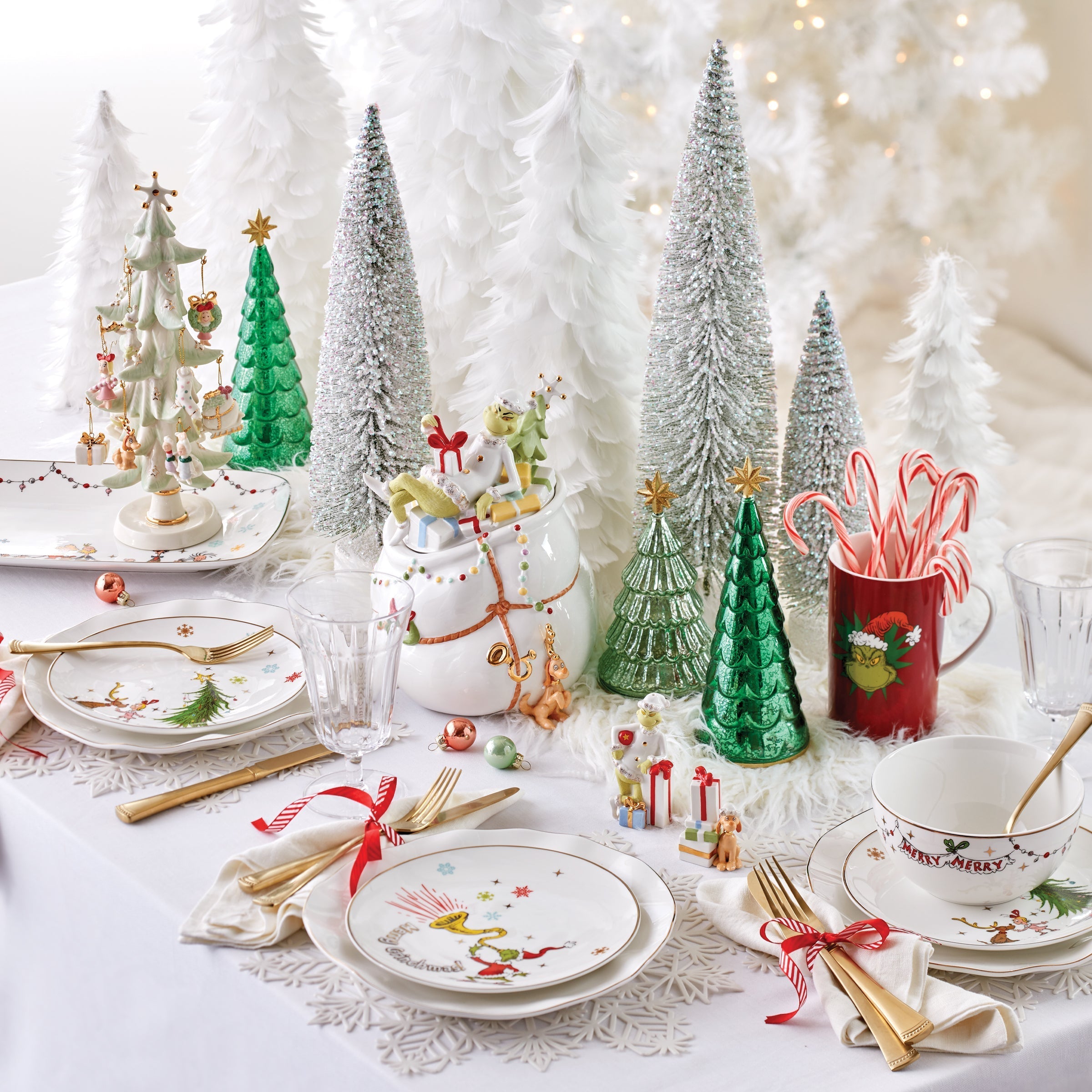 Lenox Westmore Merry Grinchmas Cookie Jar - Image 6