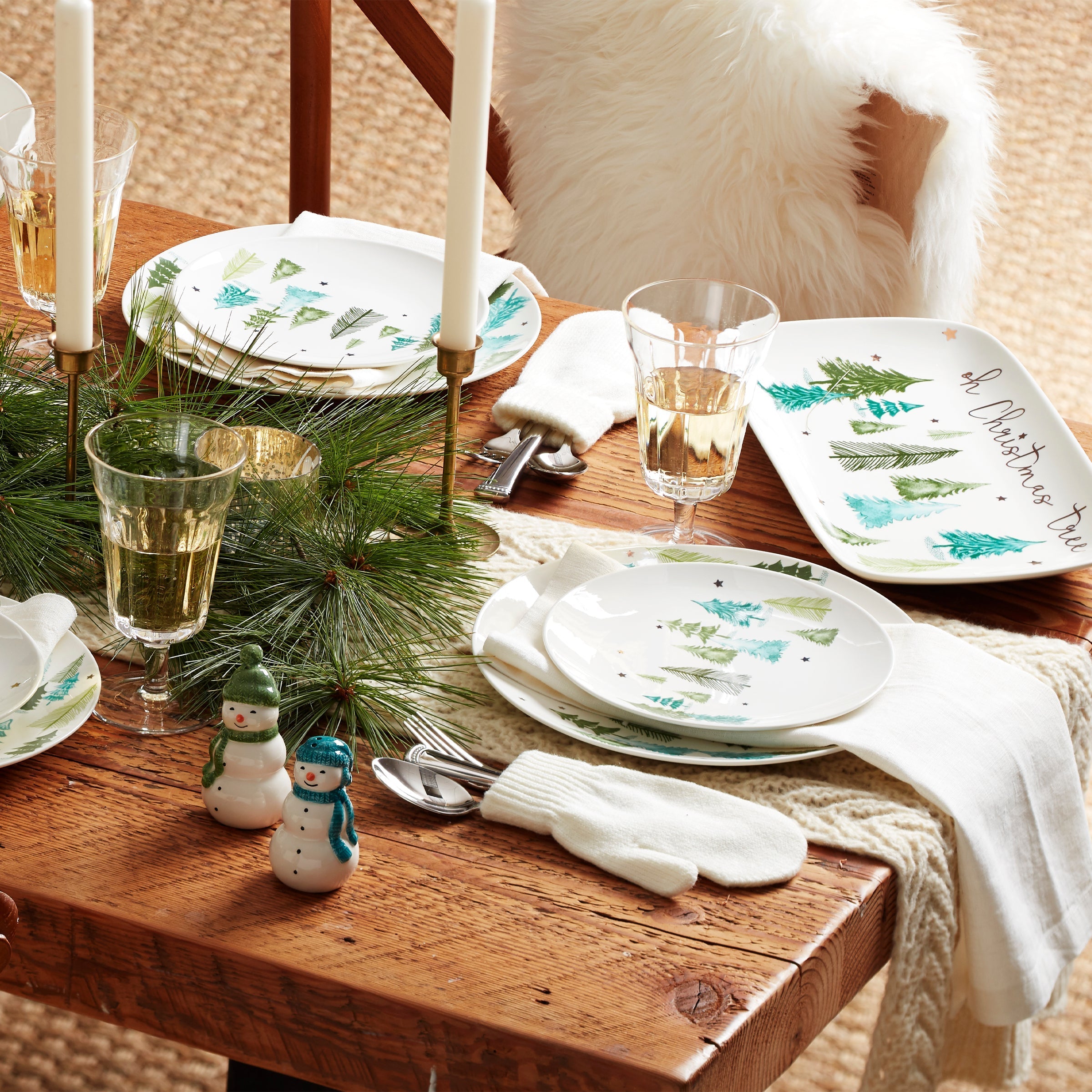 Lenox Westmore Balsam Lane 12-Piece Dinnerware Set - Image 3