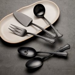 Alternative view of Lenox Westmore James Street Black Satin 5-Piece Hostess Set