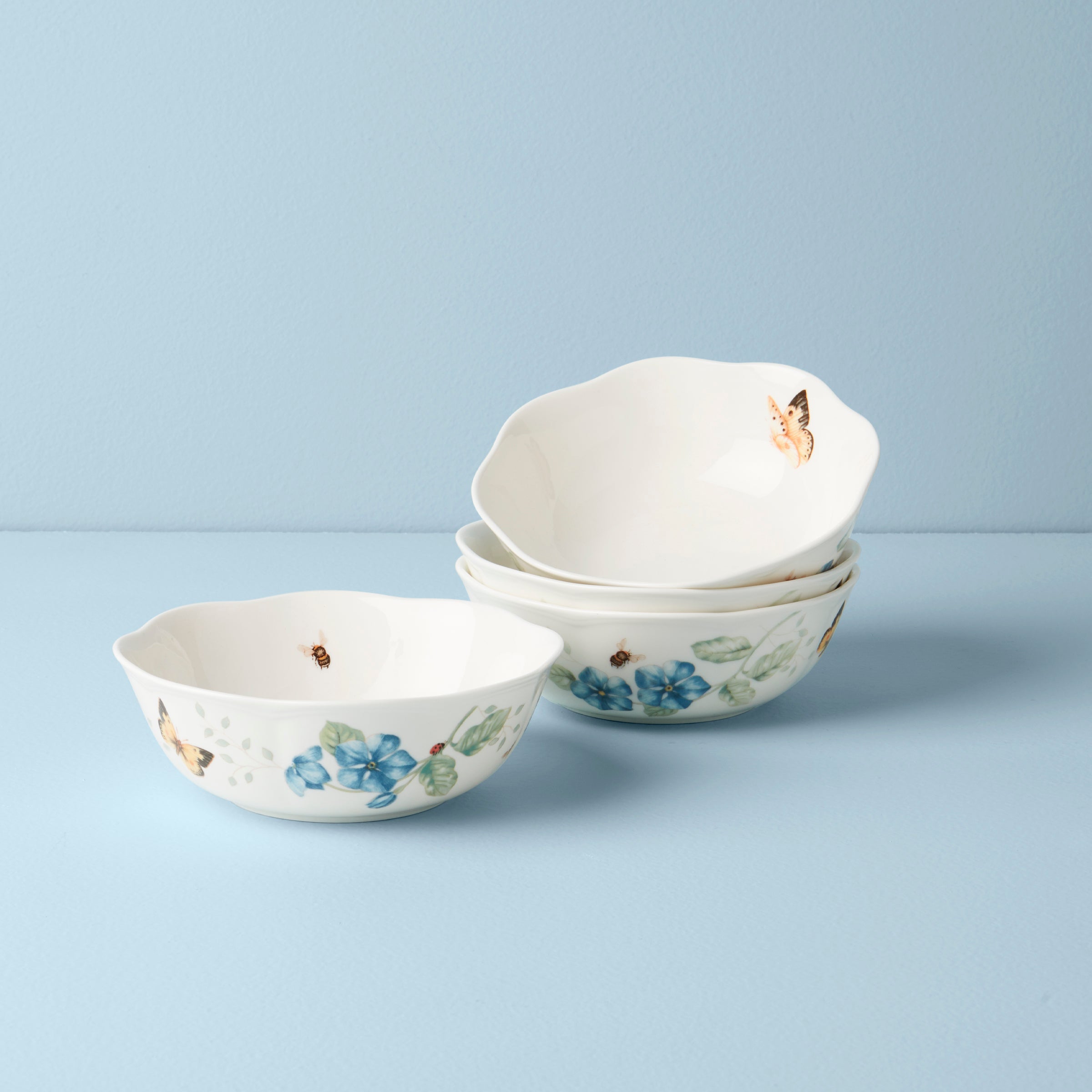 Lenox Westmore Butterfly Meadow All-Purpose Bowls, Set of 4