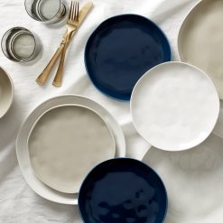 Alternative view of Lenox Westmore Bay Colors Grey Dinner Plates, Set of 4
