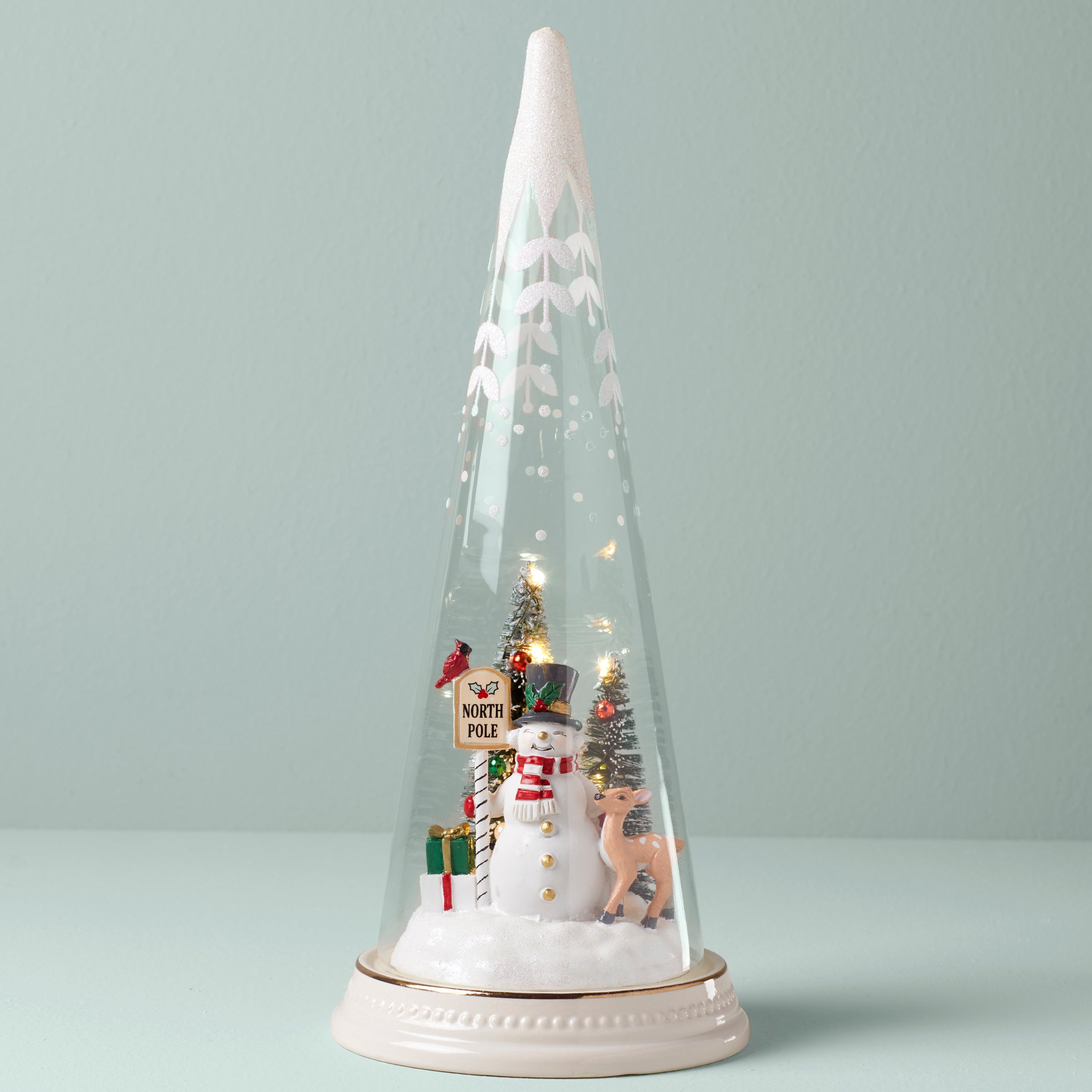 Lenox Westmore Merry & Magical Lit Snowman Figurine