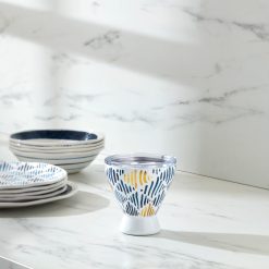 Alternative view of Lenox Westmore Blue Bay Ikat Stainless Steel Cocktail Tumbler