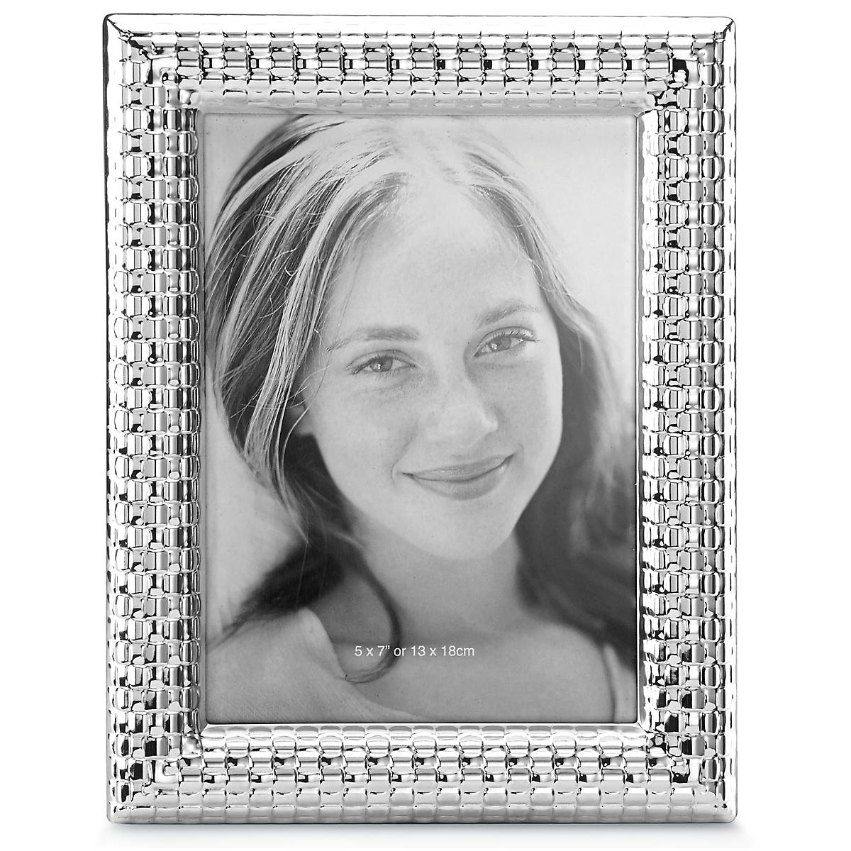 Lenox Westmore Watchband Silver 5x7 Photo Frame - Image 3