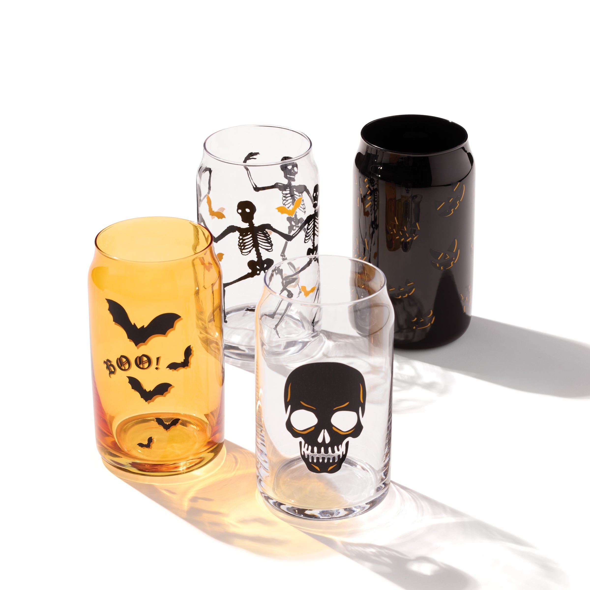 Lenox Westmore Vintro Halloween Can Cooler Glasses, Set of 4 - Image 2