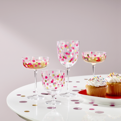 Alternative view of Lenox Westmore It's Raining Confetti Coupe Glasses, Set of 4