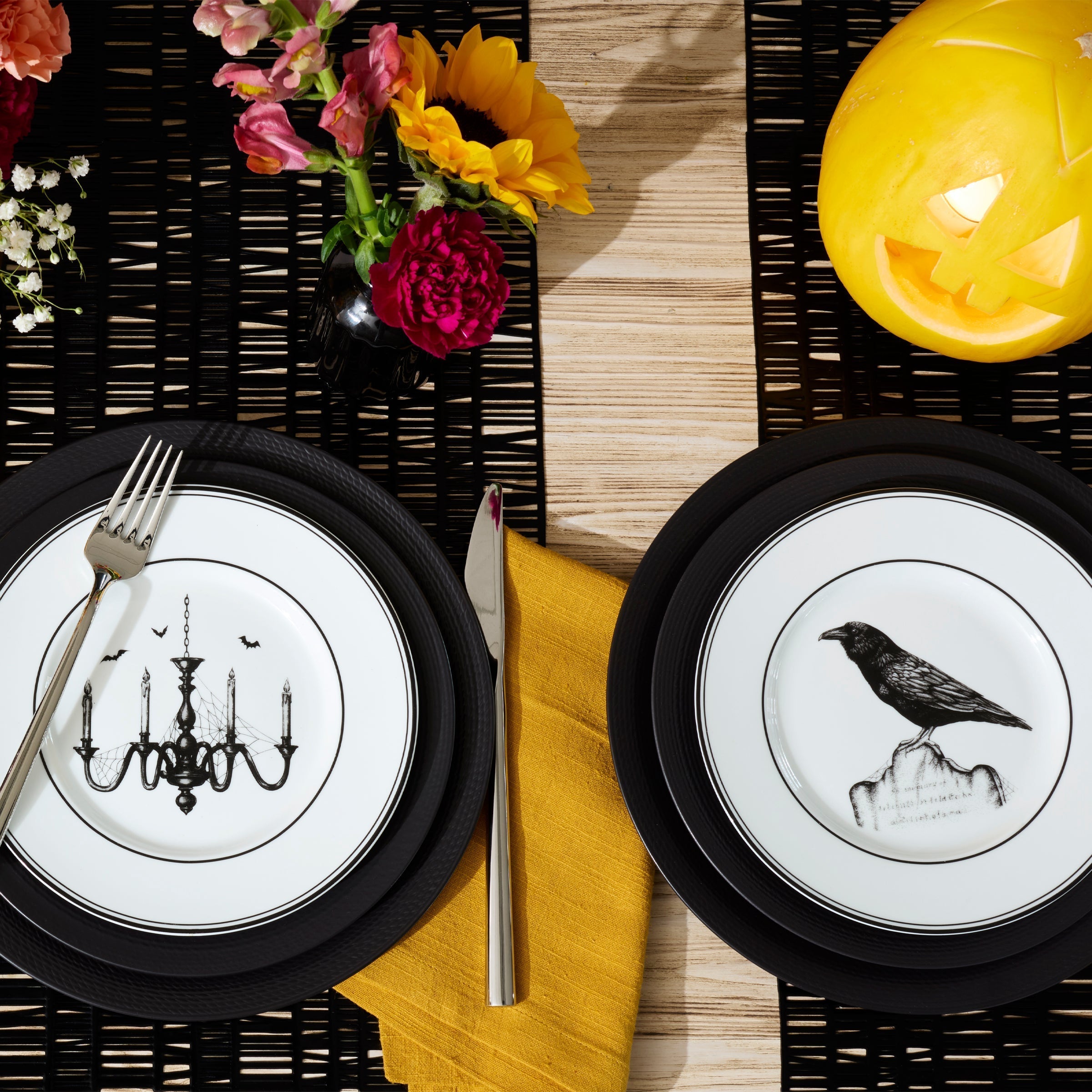 Lenox Westmore Vintage Halloween Dessert Plates, Set of 4 - Image 6
