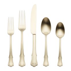 Lenox Westmore James Street Champagne Satin 20-Piece Flatware Set