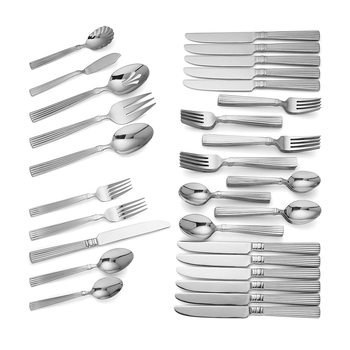 Lenox Westmore Crescendo II 65-Piece Flatware Set - Image 4