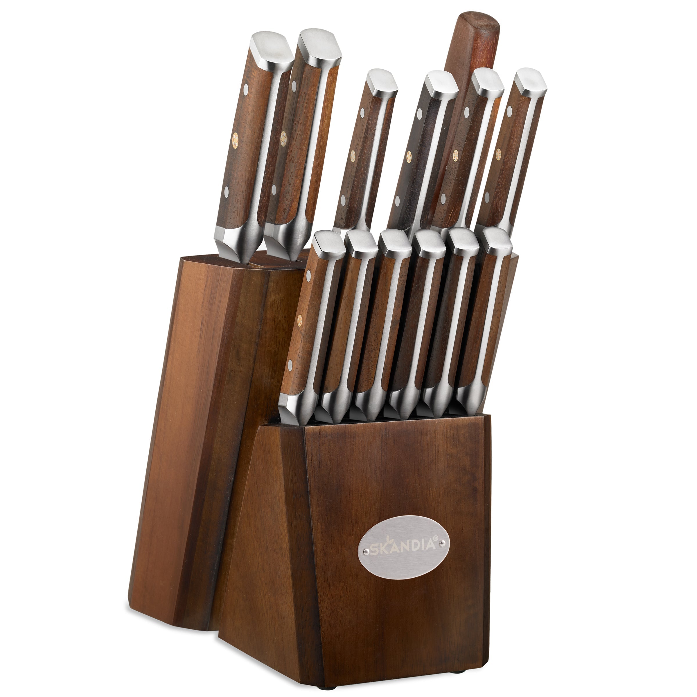 Lenox Westmore Skandia Harley 14-Piece Cutlery Block Set