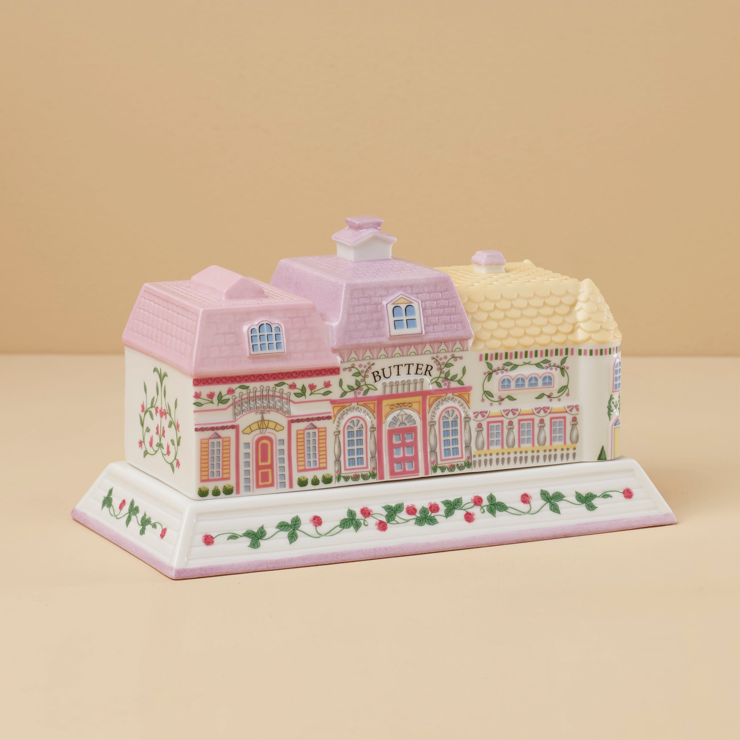 Lenox Westmore Lenox Spice Village Covered Butter Dish - Image 2