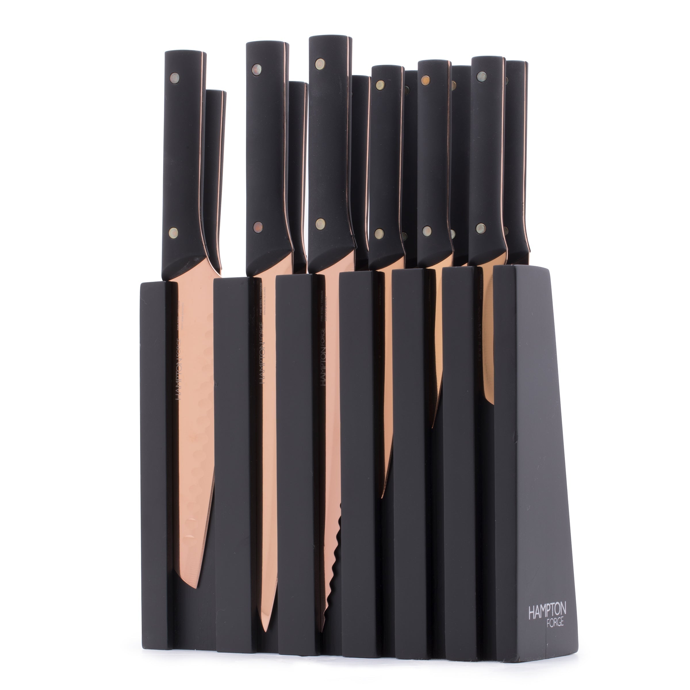 Lenox Westmore Knight Copper 13-Piece Cutlery Block Set