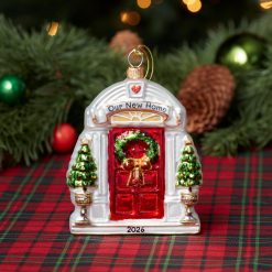 Alternative view of Lenox Westmore 2026 Retro Blown Glass New Home Ornament