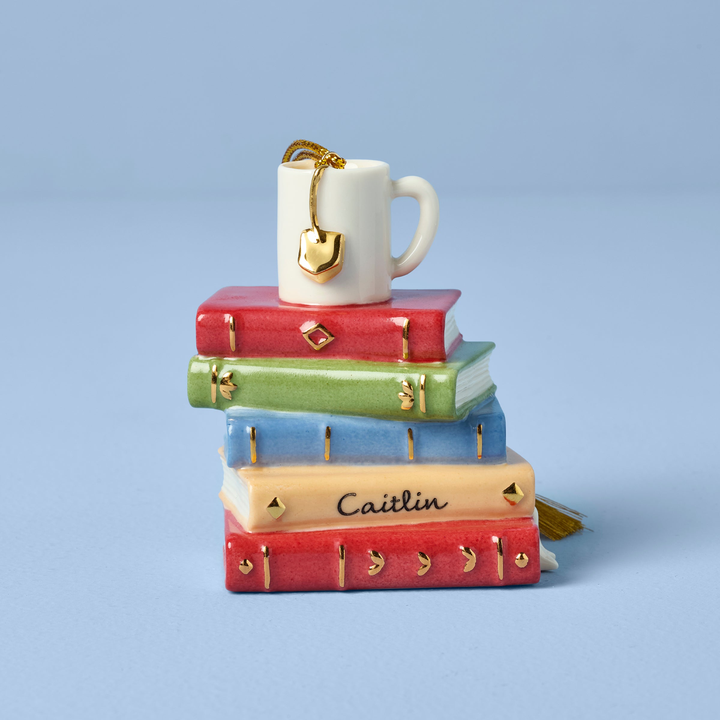 Lenox Westmore Personalized Bookworm Ornament