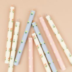 Alternative view of Lenox Westmore Floral Table Candles, Set of 8