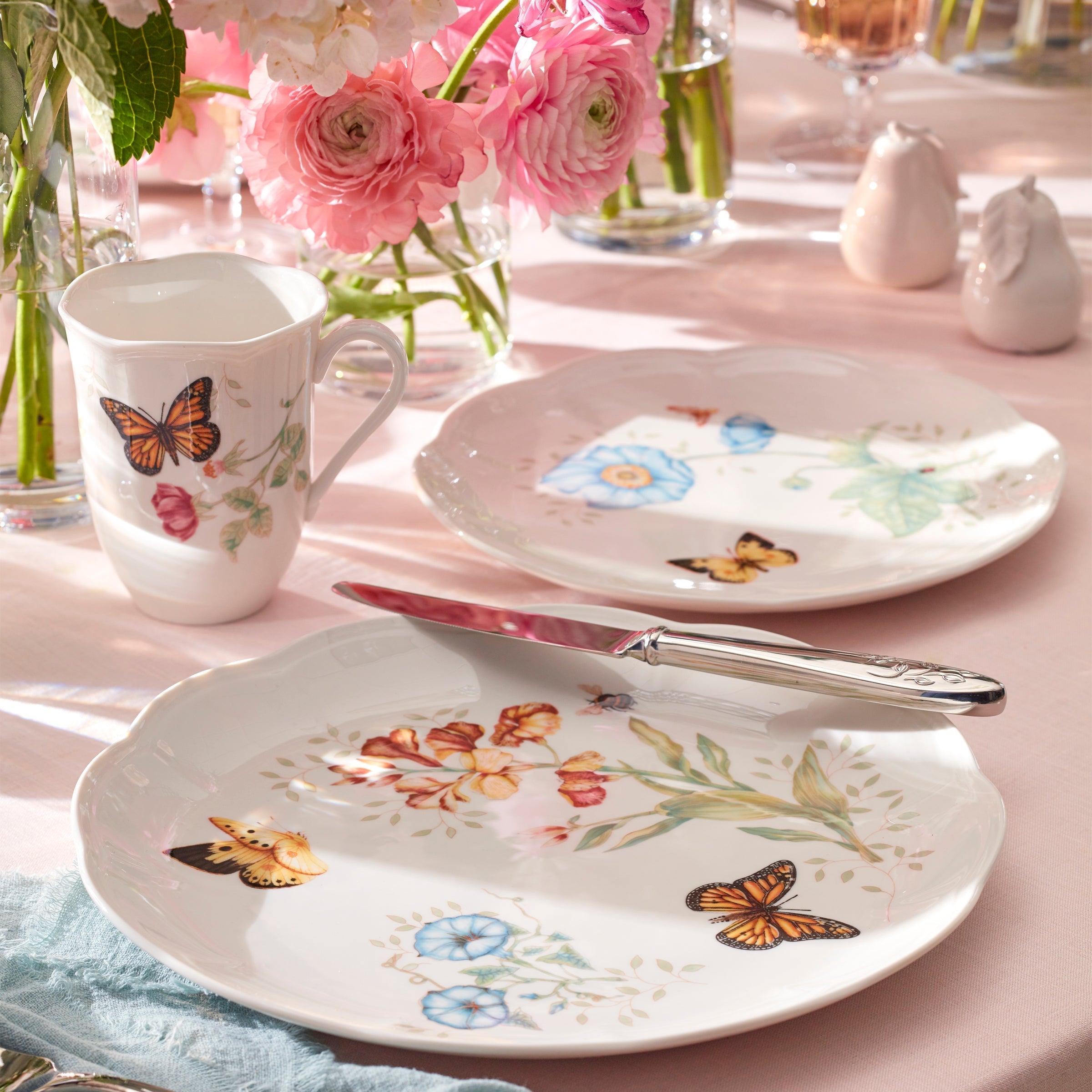 Lenox Westmore Butterfly Meadow Monarch Dinner Plate - Image 2