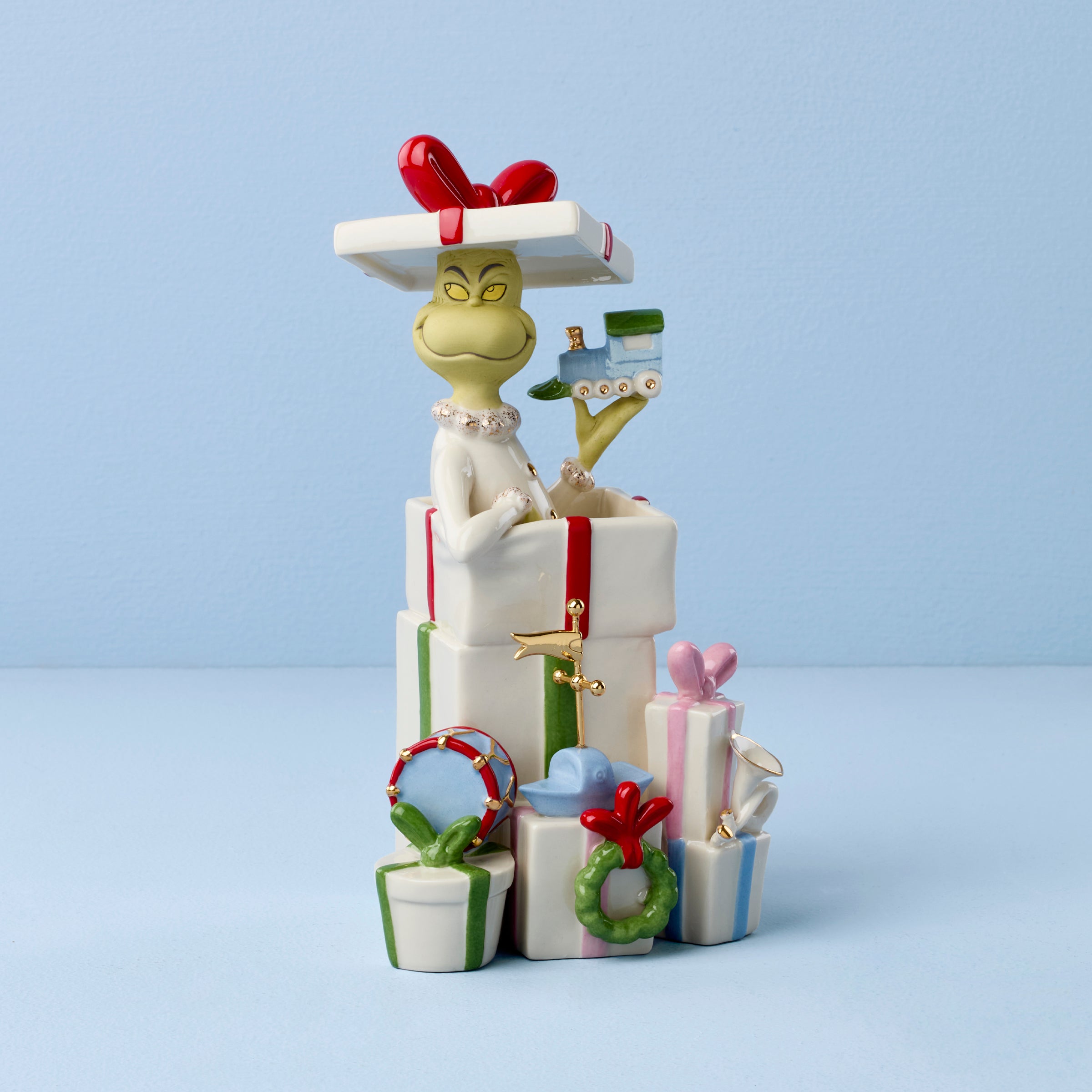 Lenox Westmore Grinch Gets The Gifts Figurine