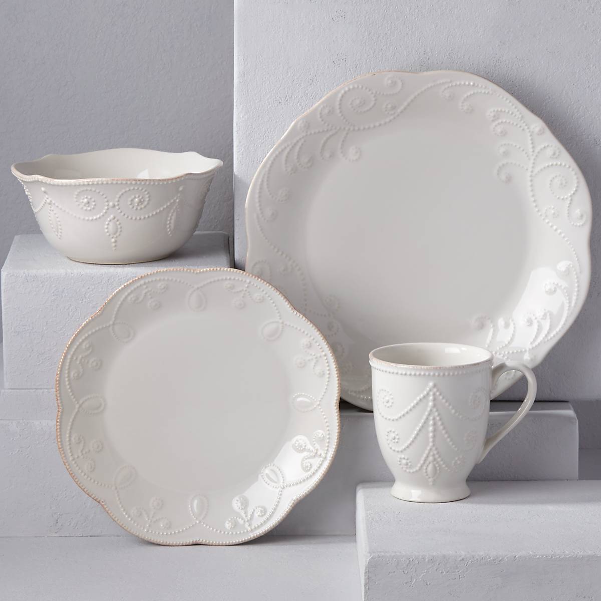 Lenox Westmore French Perle White 4-Piece Place Setting - Image 7