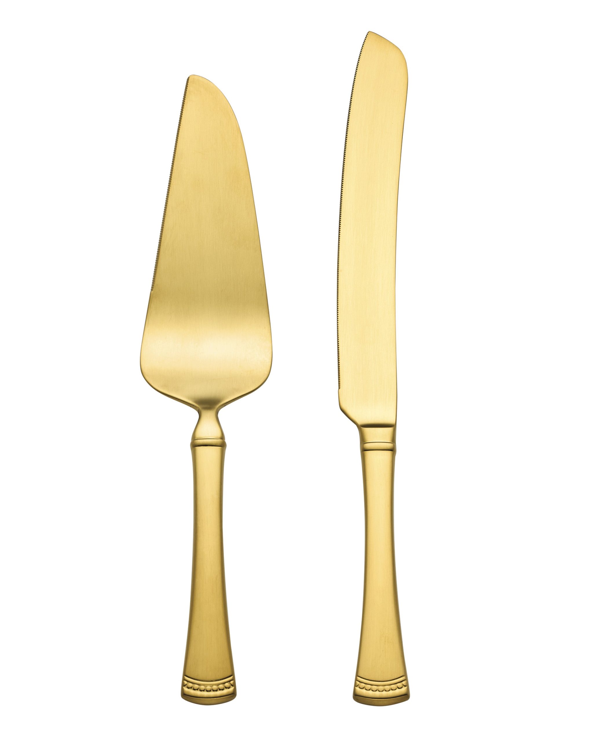 Lenox Westmore Portola Gold Satin 2-Piece Dessert Set - Image 4