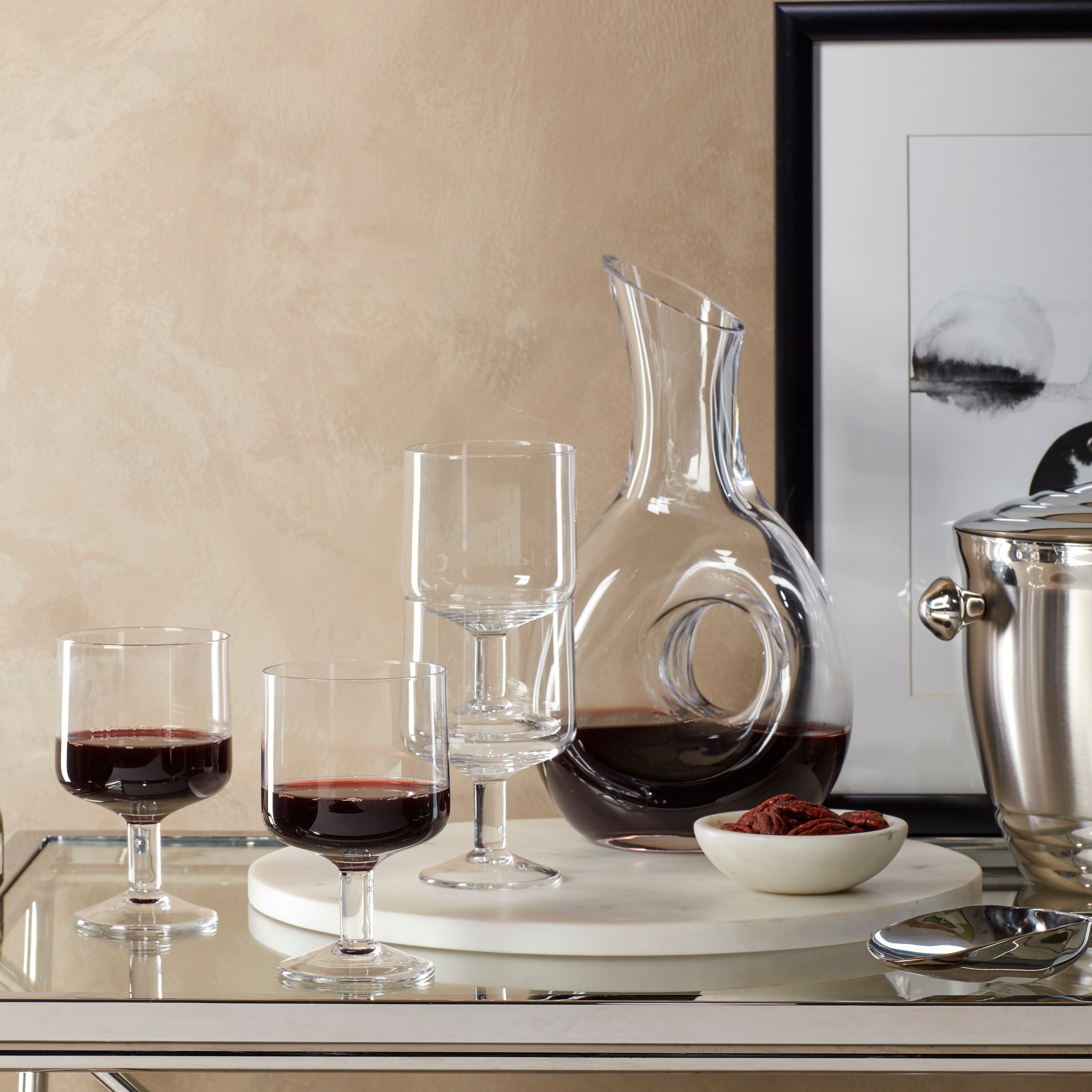Lenox Westmore Tuscany Classics Stackable Wine Glasses, Set of 4 - Image 6
