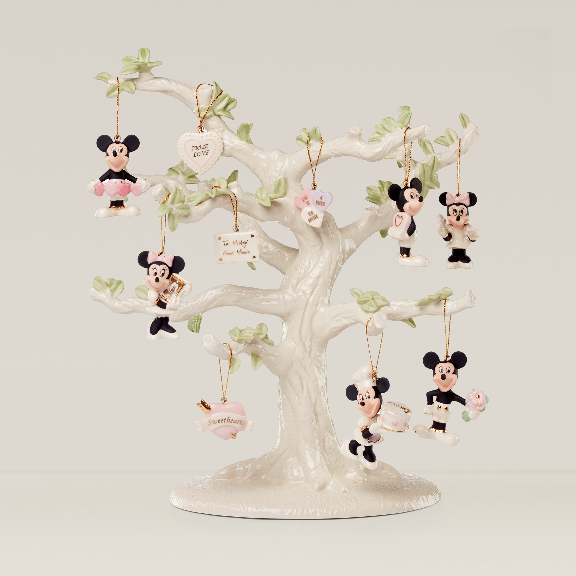 Lenox Westmore Disney Romantic Moments 10-Piece Mini Ornament Set - Image 2