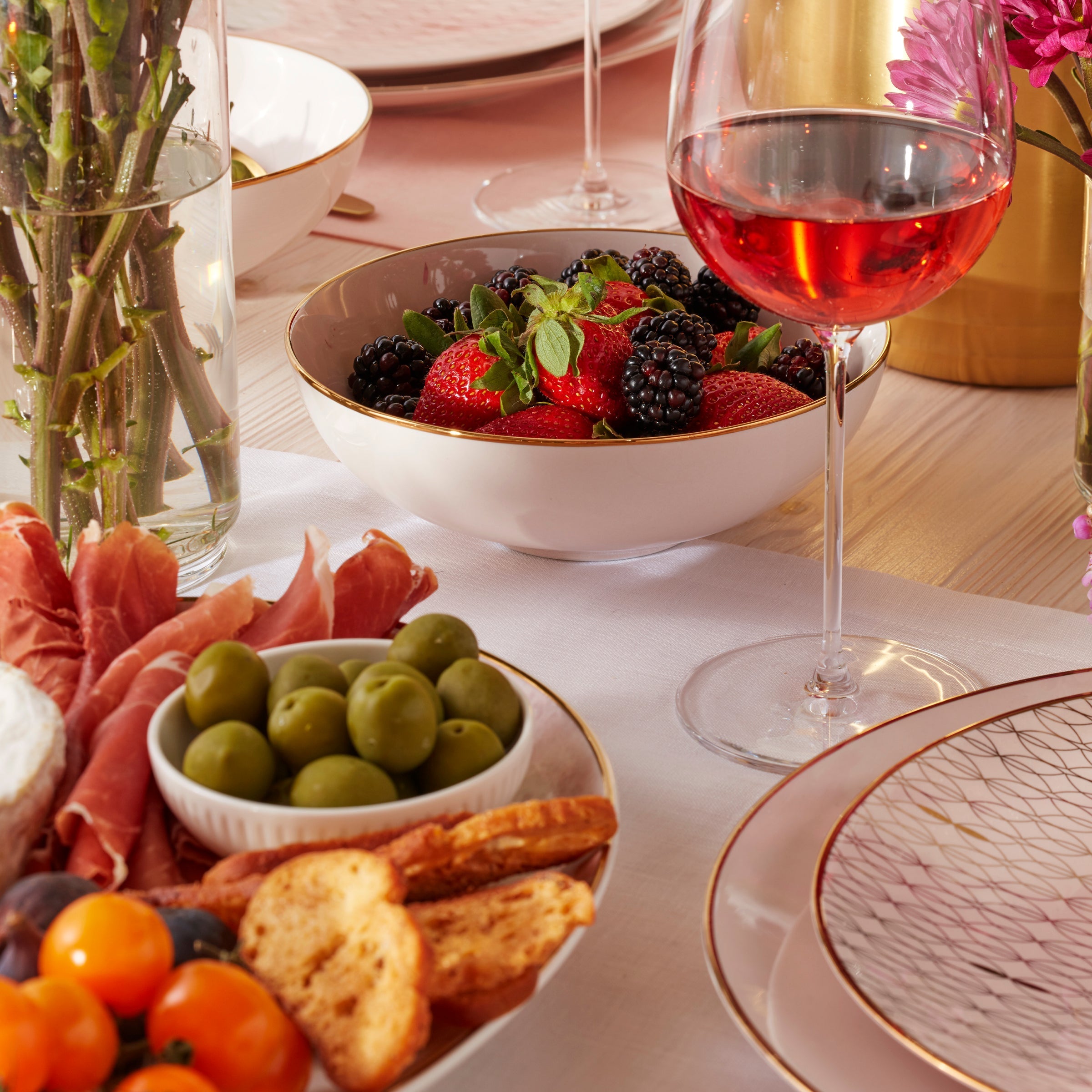 Lenox Westmore Trianna Blush 4-Piece Place Setting - Image 9