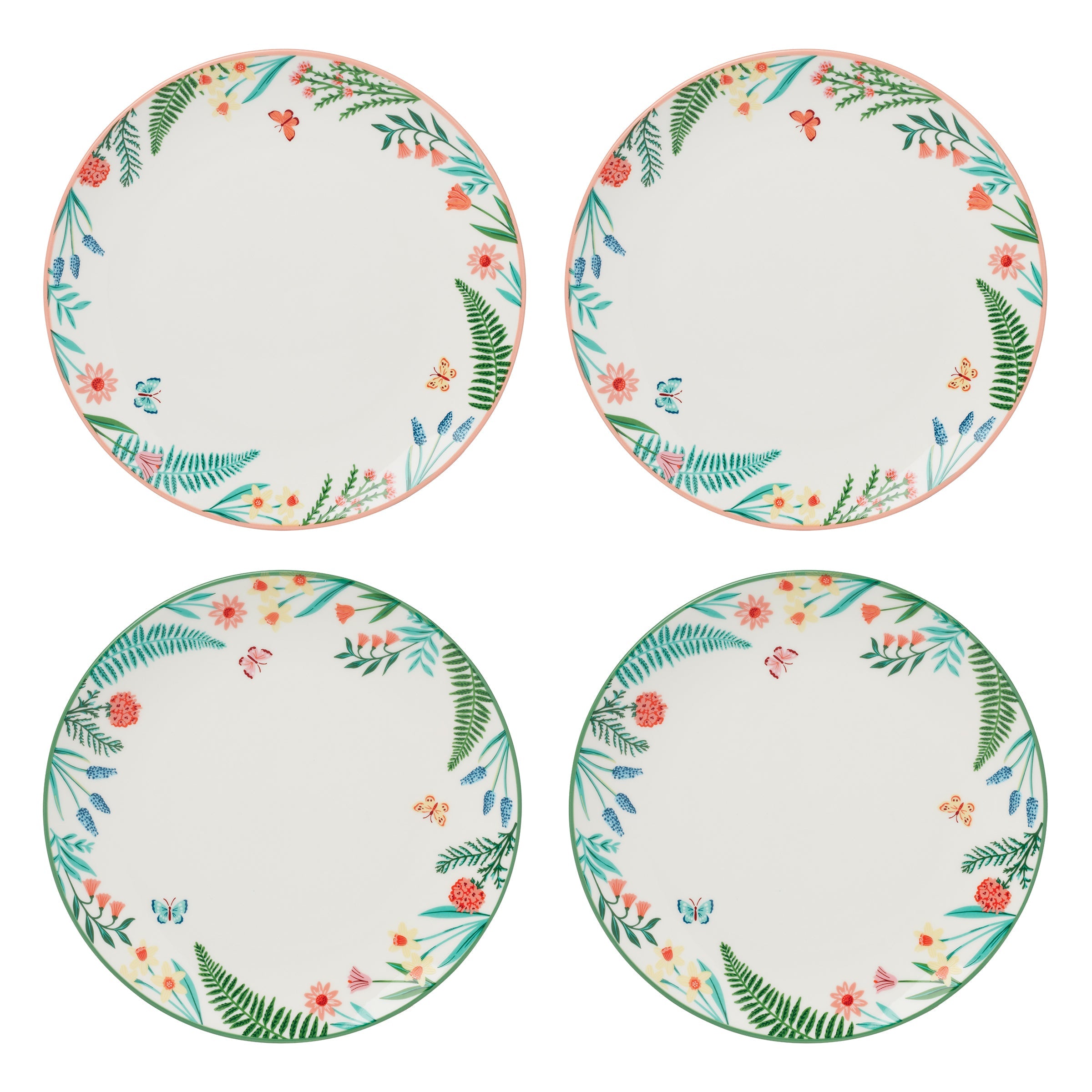 Lenox Westmore First Blooms Accent Plates, Set of 4