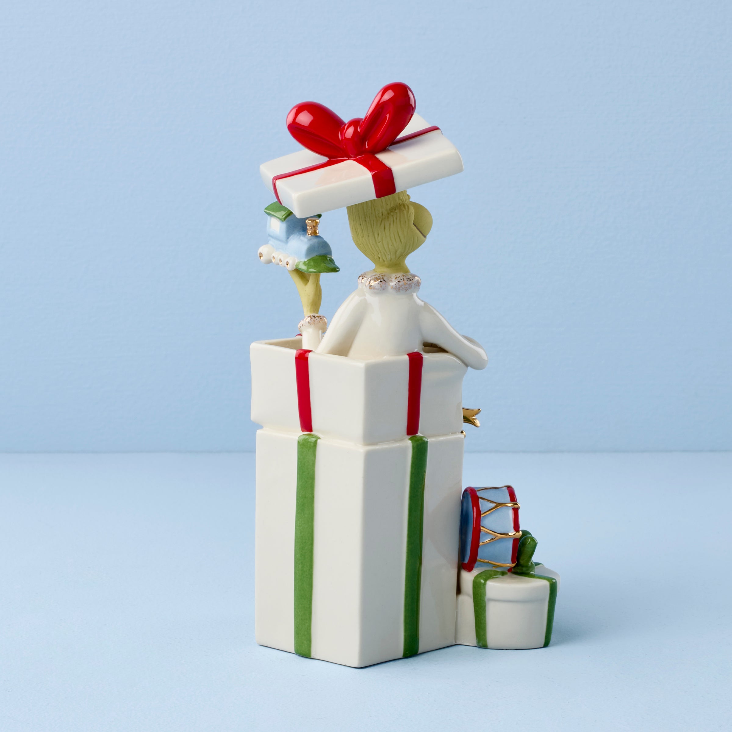 Lenox Westmore Grinch Gets The Gifts Figurine - Image 2