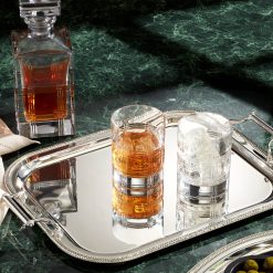 Alternative view of Lenox Westmore Hudson Crystal 5-Piece Whiskey Set