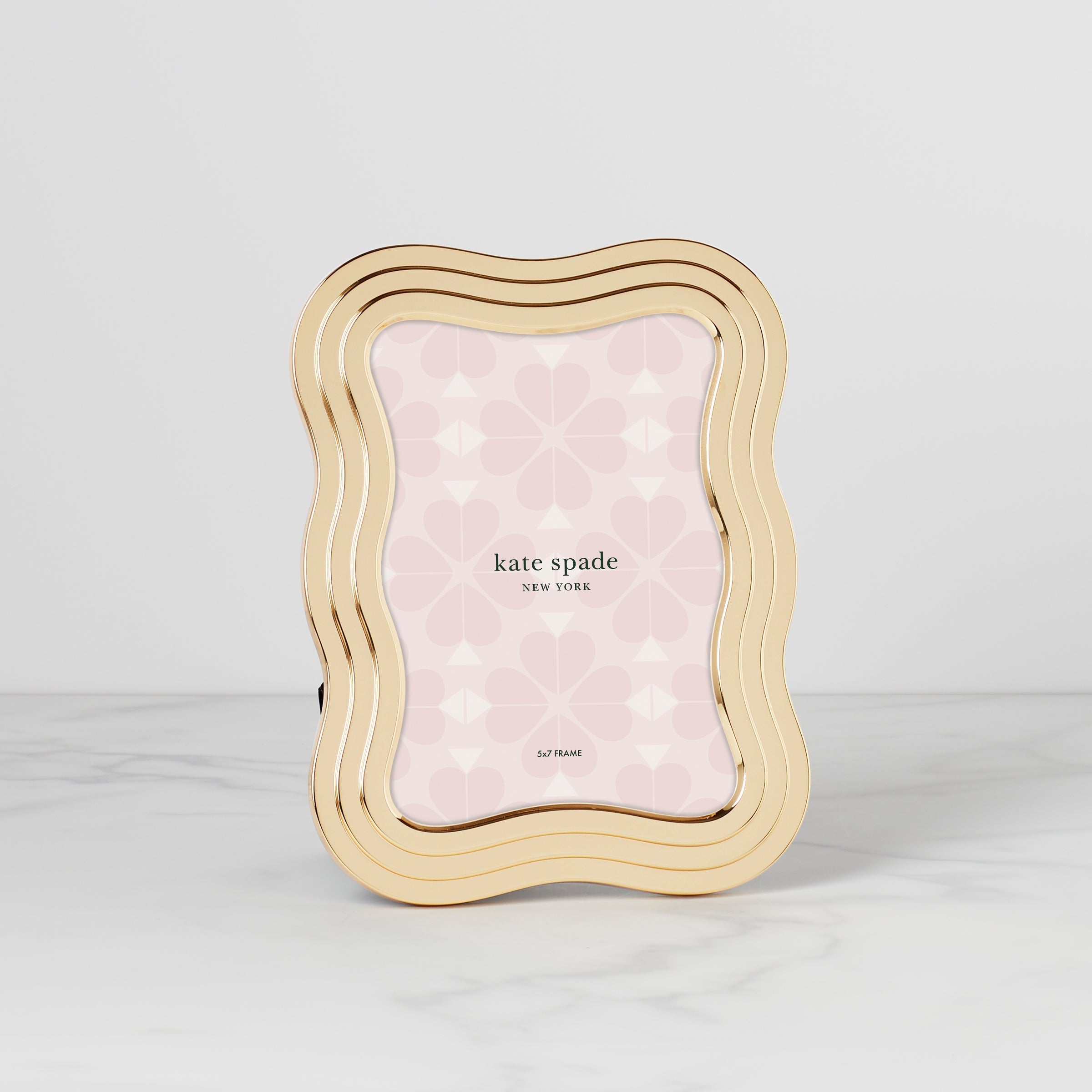 Lenox Westmore South Street Gold 5x7 Wavy Photo Frame