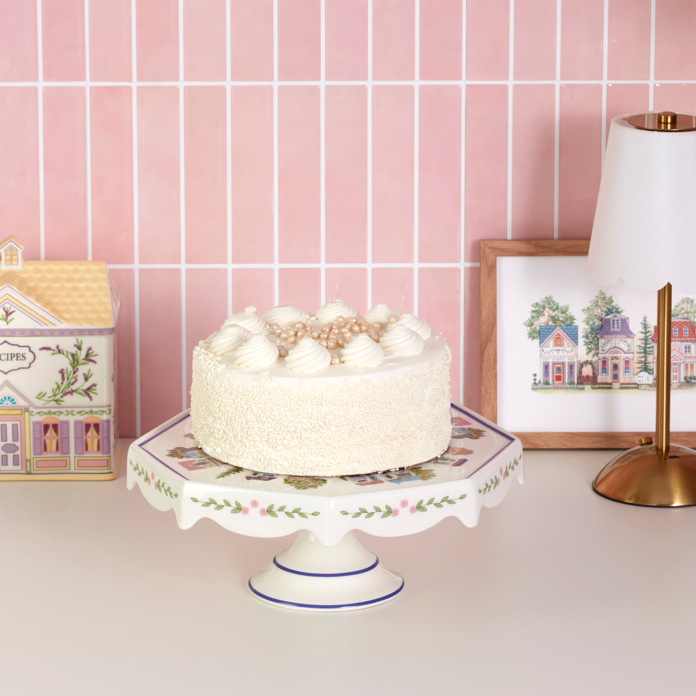Lenox Westmore Lenox Spice Village Cake Plate - Image 4