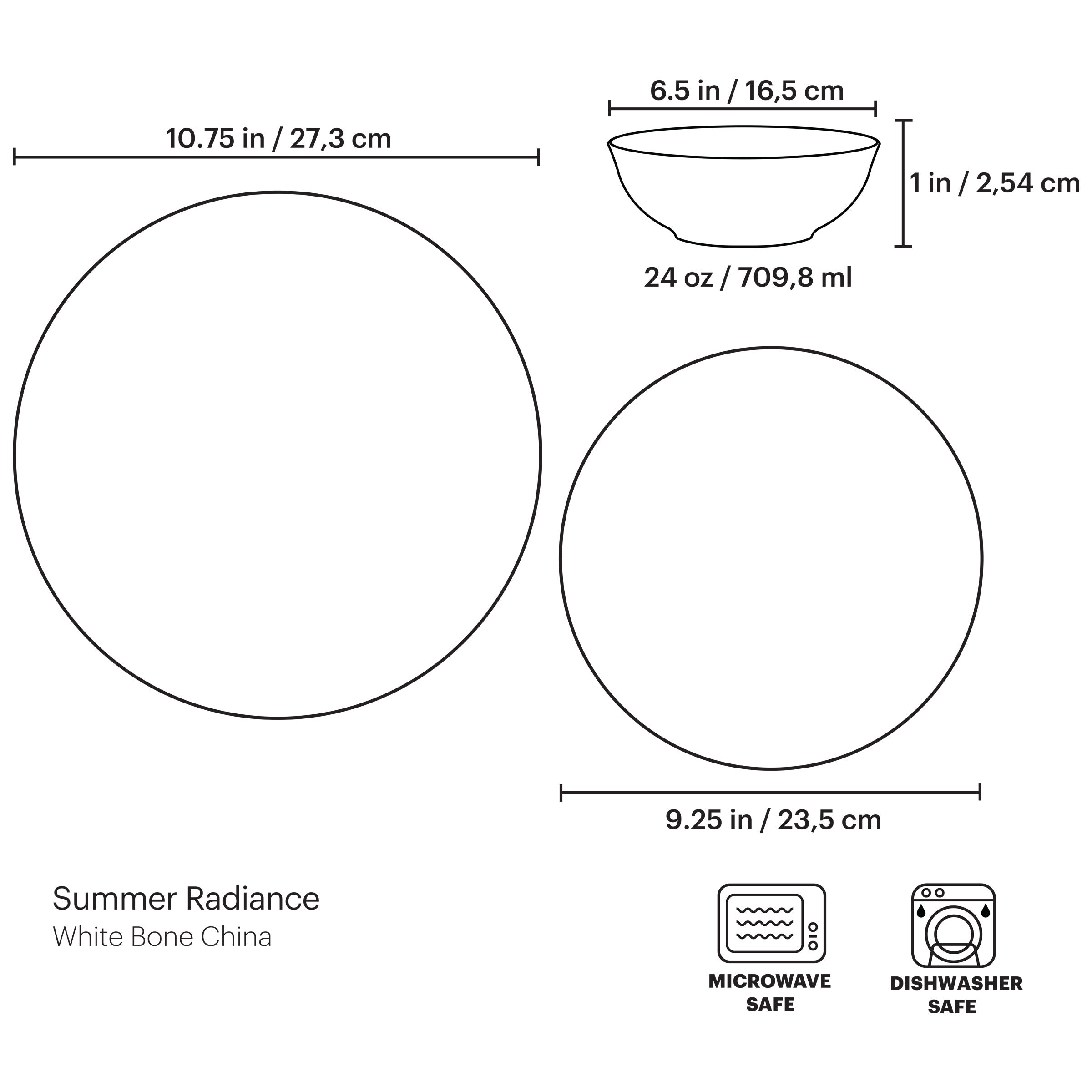 Lenox Westmore Summer Radiance 12-Piece Dinnerware Set - Image 2