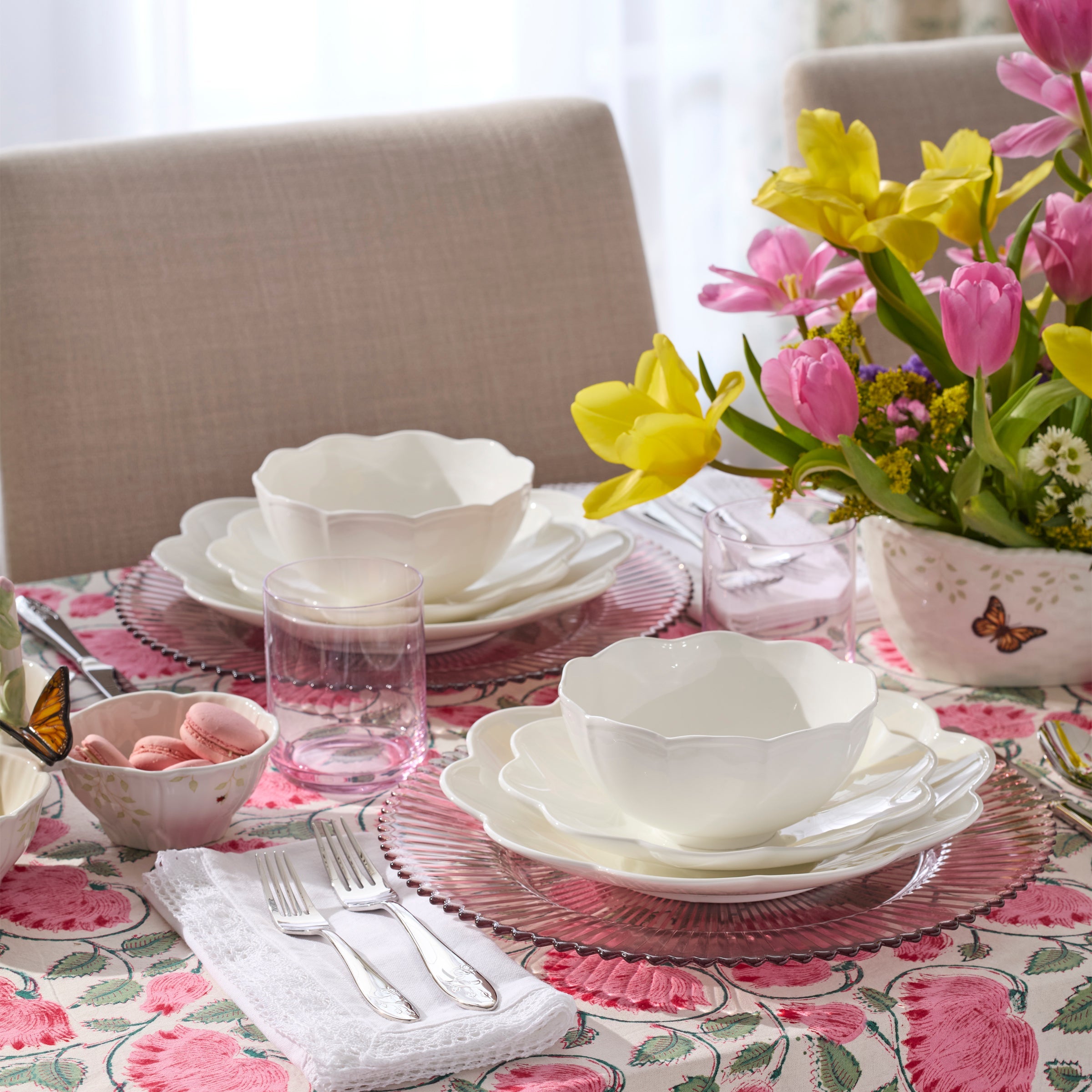 Lenox Westmore Studio 1414 Scallop 12-Piece Dinnerware Set - Image 4