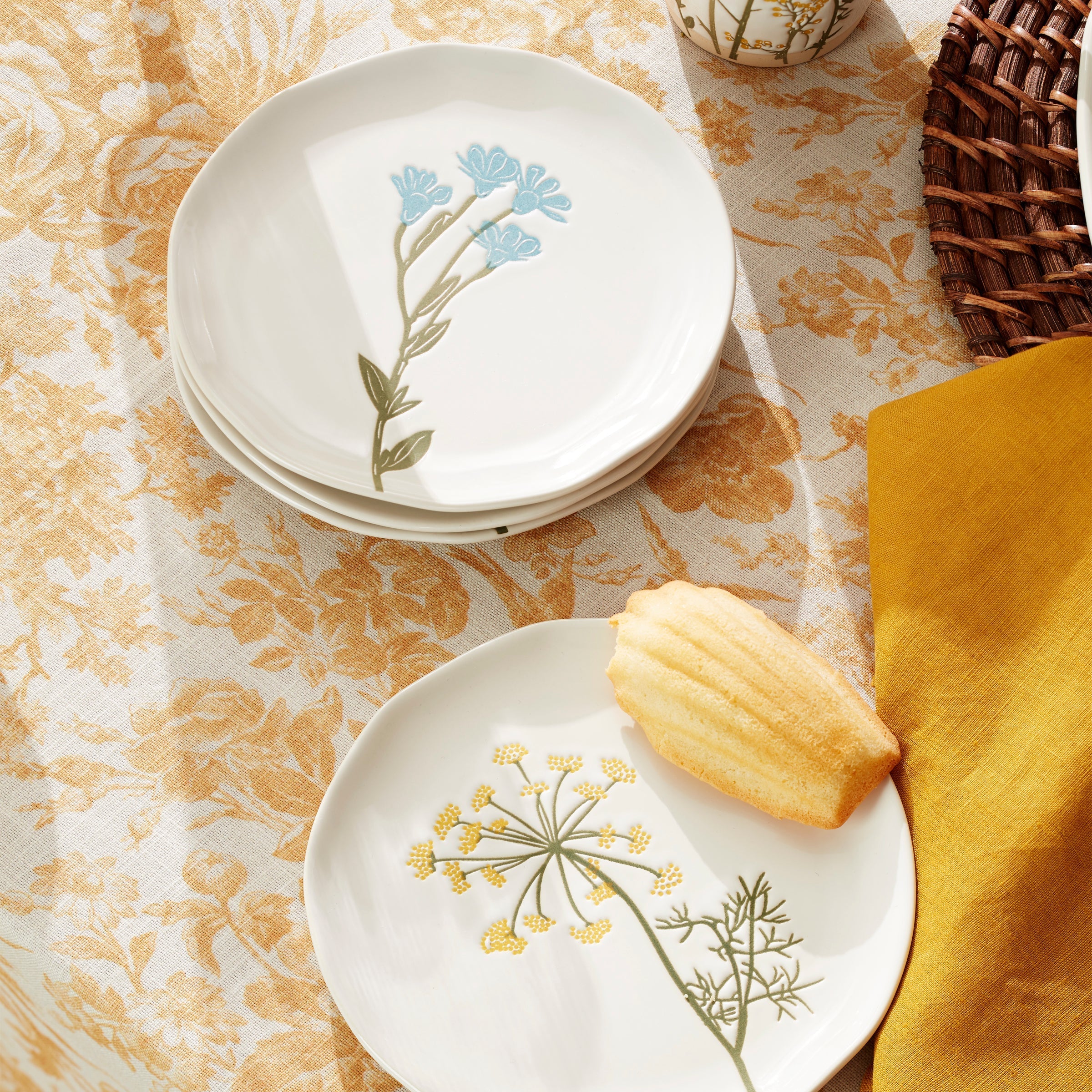Lenox Westmore Wildflowers Tidbit Plates, Set of 4 - Image 2